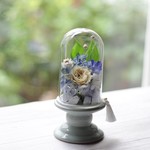 ◆仏花・お供え花【青磁（S）】枯れないお花ボトルフラワー
