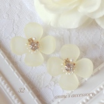 【32】上品お花LIZ LISA モチーフ♡ピアス*イヤリング