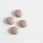 14pcs アクリルカボション ペンタゴン ベージュ