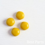 14pcs アクリルカボション ペンタゴン マスタード