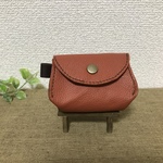 【本革】ぷっくり小銭入れ