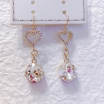 スワロフスキーk18金ピアス