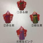 ［新作］うさぎ柄ちりめんのミニミニ着物