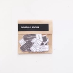 mini* MONOTONE!LABEL! 日付シール 2019年8月