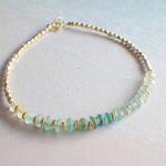 Sea Roman Glass Bracelet *14kgf*