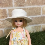 リカちゃん☆帽子 オフホワイト