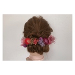 ヘアアクセサリー 髪飾り ドライフラワー