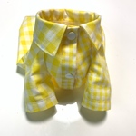 完成品 値引き ギンガムチェックシャツ 犬服