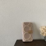 r様オーダー　ミナペルホネン タンバリン 手帳型スマホケース　iphone8 plus 