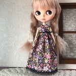 ロングワンピ ブライス リカちゃんサイズ