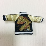 金襴スカジャン(14)龍<適応サイズ:オビツ11、ねんどろいどどーる> 