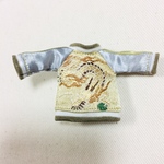 金襴スカジャン(18)龍<適応サイズ:オビツ11、ねんどろいどどーる> 