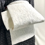 白レース名古屋帯新品