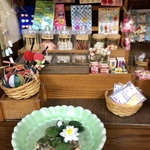 睡蓮 と 鯉 みどり