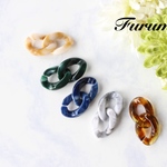 marbleチェーンピアス