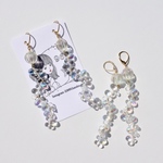 キラキラとして幻想的♡ "utakata" 儚い clear long pierce
