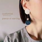 カスタマイズできちゃう①*ゆらゆらcircle*pierce or earring