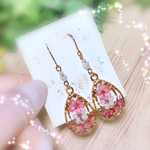 ❤️特別価格セール❤️¥1600円→¥1100円⭐️一点物⭐️💠ボタニカル💠コデマリ&アリッサムレジンアクセサリー