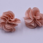 送料無料20個 タッセルパーツ お花  ピンク as633 