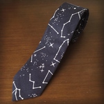 新・星座柄ネクタイ