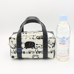保冷　ランチポーチ　 アニマル行進　モノトーン　ぞう　マルチポーチ　ランチバッグ　お弁当　お稽古　出産祝い　離乳食　入園入学　プレゼント　かわいい