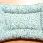 フラットマット５５×４０ｃｍ（小花青）