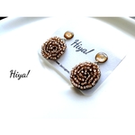 Bead designピアス