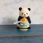 羊毛フェルト パンケーキパンダさん🐼