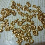 きのことお花とハートの封入パーツ50個以上