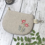 刺繍ポーチ🌸ジニアＲＥ