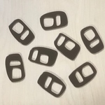 ② GEOMETRIC BROWN PLATE PARTS
