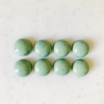 Green Granite 17mm Cabochons