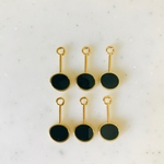 Green Stick Circle Pendant Tops