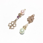 4合わせピアス/イヤリング