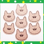 ★５０枚★王冠にゃんこ ピアス 台紙