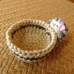 ※hedgehedge様専用商品です(ハリネズミさんが見守る小かご)