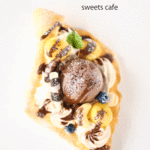 チョコクレープのマグネット　スイーツデコ