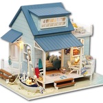 「海辺の小屋」ミニチュア ドールハウス ★完成品★