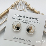 クリアピアス/ノンホールピアス