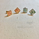 スクエアプチピアス