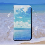 『summer vacation』ベルト帯無し 手帳型スマホケース【全機種対応・iPhone/Android】