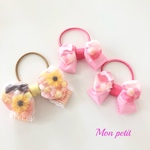 mameyatto様オーダー品 オーガンジーリボンヘアゴム  