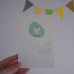 誕生日のポストカード