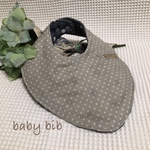 ◆送料込◆ 8重ｶﾞｰｾﾞﾊﾞﾝﾀﾞﾅｽﾀｲ*ｼﾝﾌﾟﾙﾘﾄﾙﾄﾞｯﾄ*ｸﾞﾚｰ*