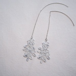 【White＊flower American pierce】