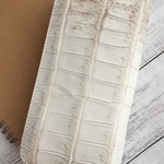 【希少‼️】 ヒマラヤ クロコダイル 白 長財布 センター 希少