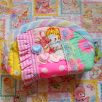 難あり☆hana*ハンドメイド★ハローベイビーのミニミニポーチ♪Pinksカラー