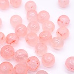 スプレー　クラックビーズ 6ｍｍ サクラ　約15ｇ　　
