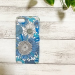 iPhoneケース リバティ スモールスザンナ ブルー