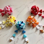 つまみ細工 髪飾り 七五三 成人式 浴衣
